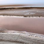 Chott El-Jerid au sud de la Tunisie