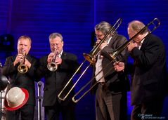 Chris Barber, Bob Hunt, Mike ‘Magic’ Henry, Peter Rudeforth