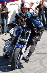 Chris Pfeiffer bei den BMW Motorrad Days 2008 in Garmisch