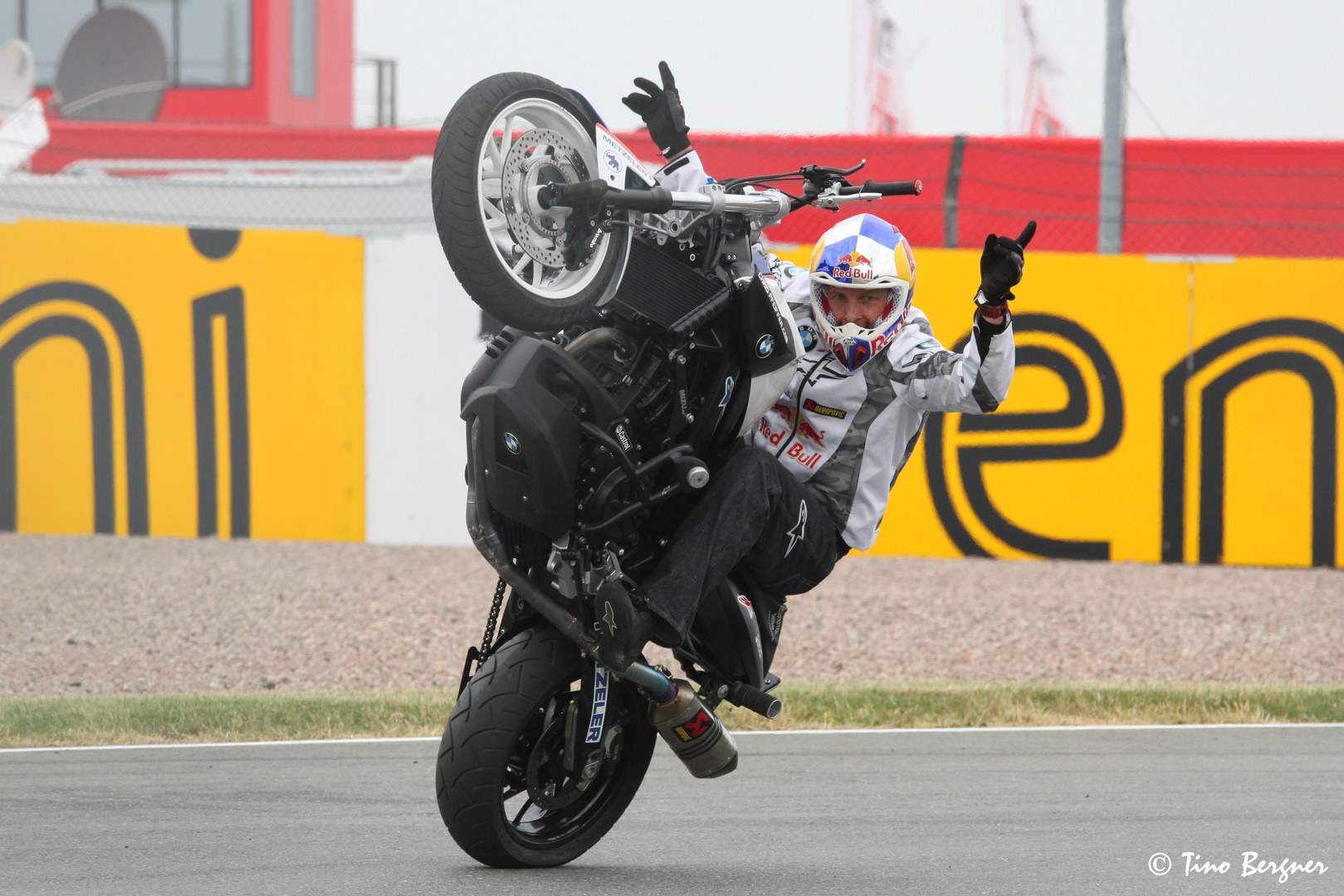 Chris Pfeiffer Stundrider beim MOTO GP am Sachsenring 2010