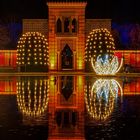 Chrismas Garden Wilhelma Stuttgart - Spiegelung