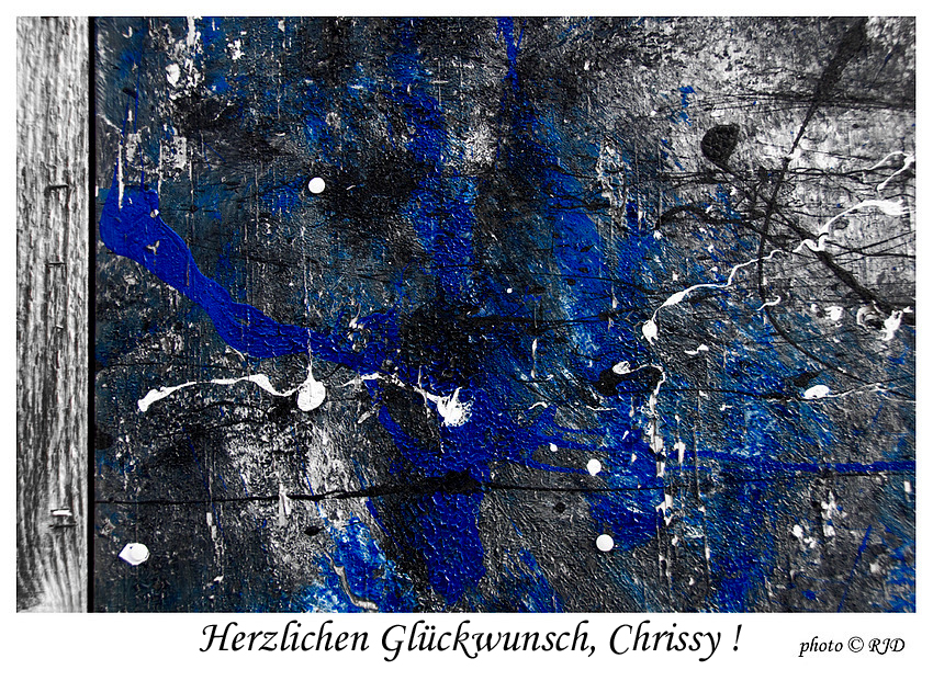 Chrissys GeburtstagsBlau