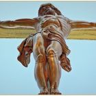 Christ monumental érigé sur les hauts de Honfleur