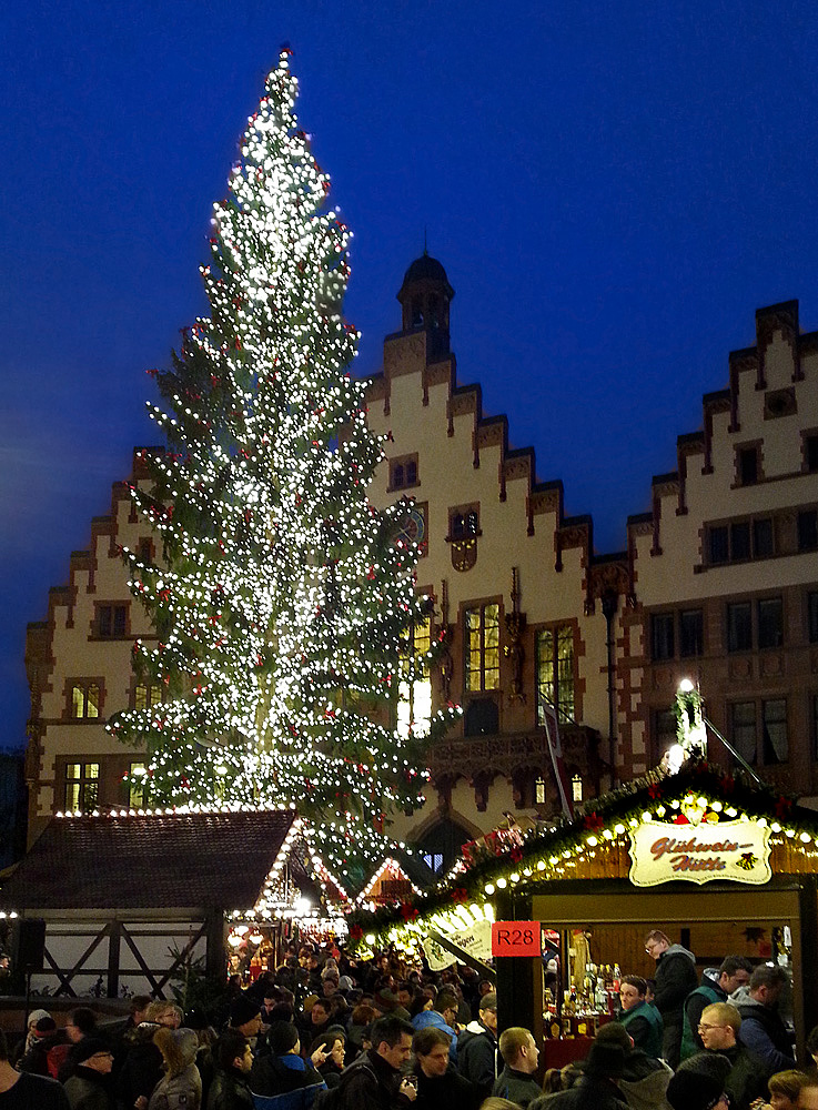 Christbaum am Römer