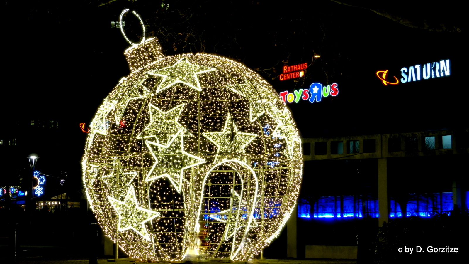 Christbaumkugel XXL !