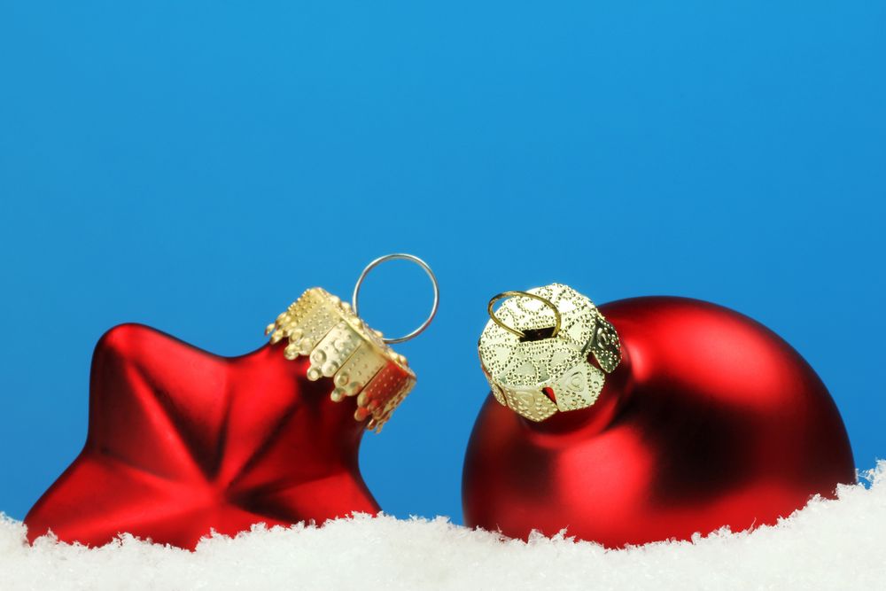 Christbaumkugeln Foto & Bild weihnachten, rot, schnee Bilder auf
