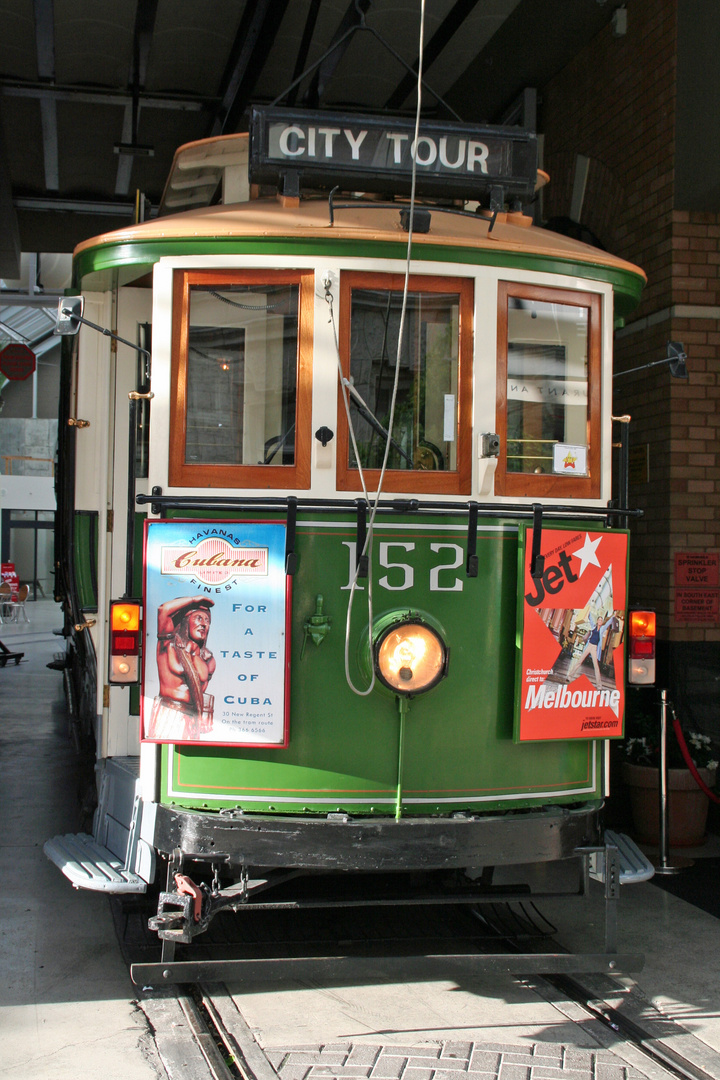 Christchurch / Neuseeland: Straßenbahn 1