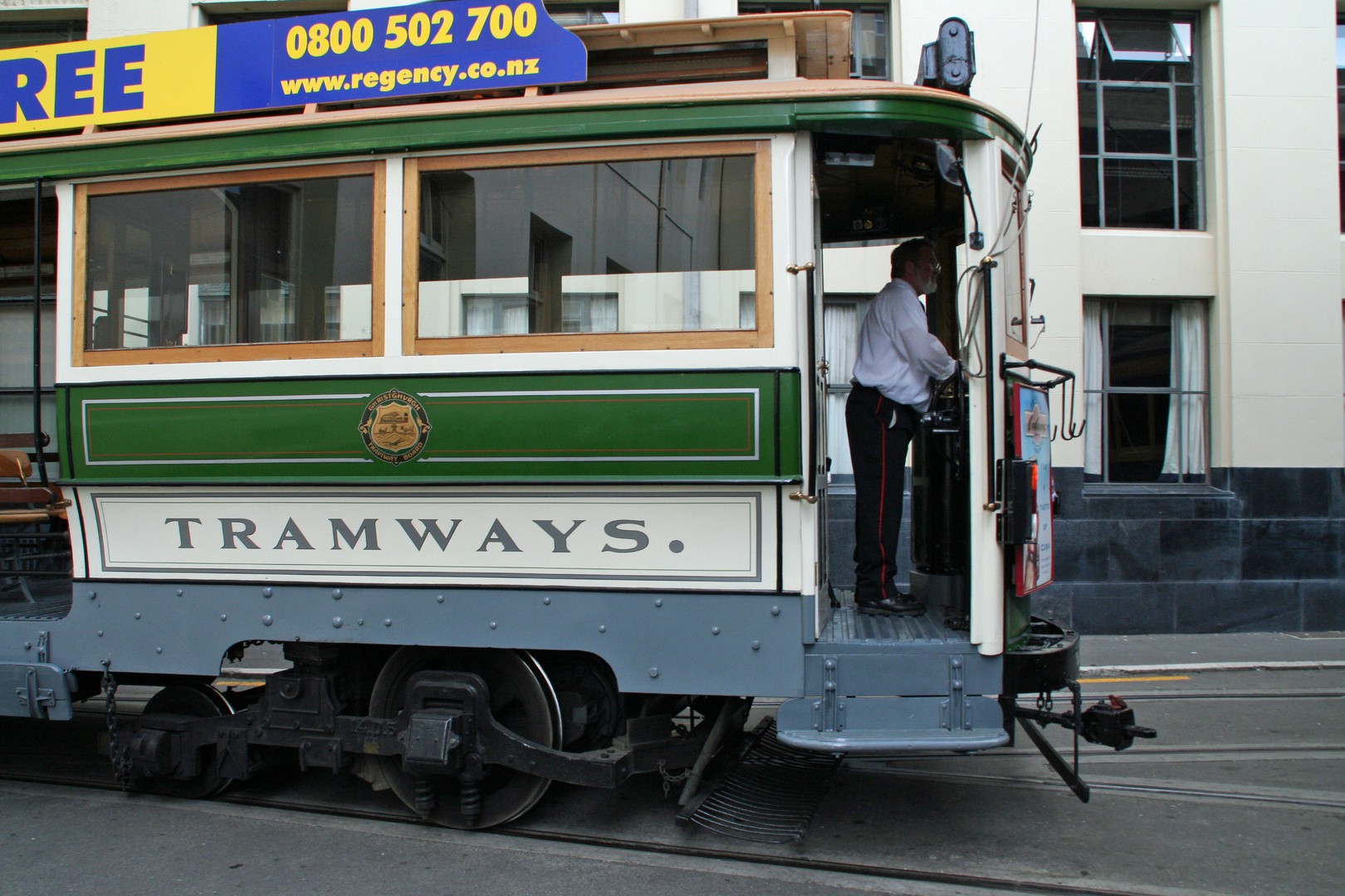 Christchurch / Neuseeland: Straßenbahn / 2