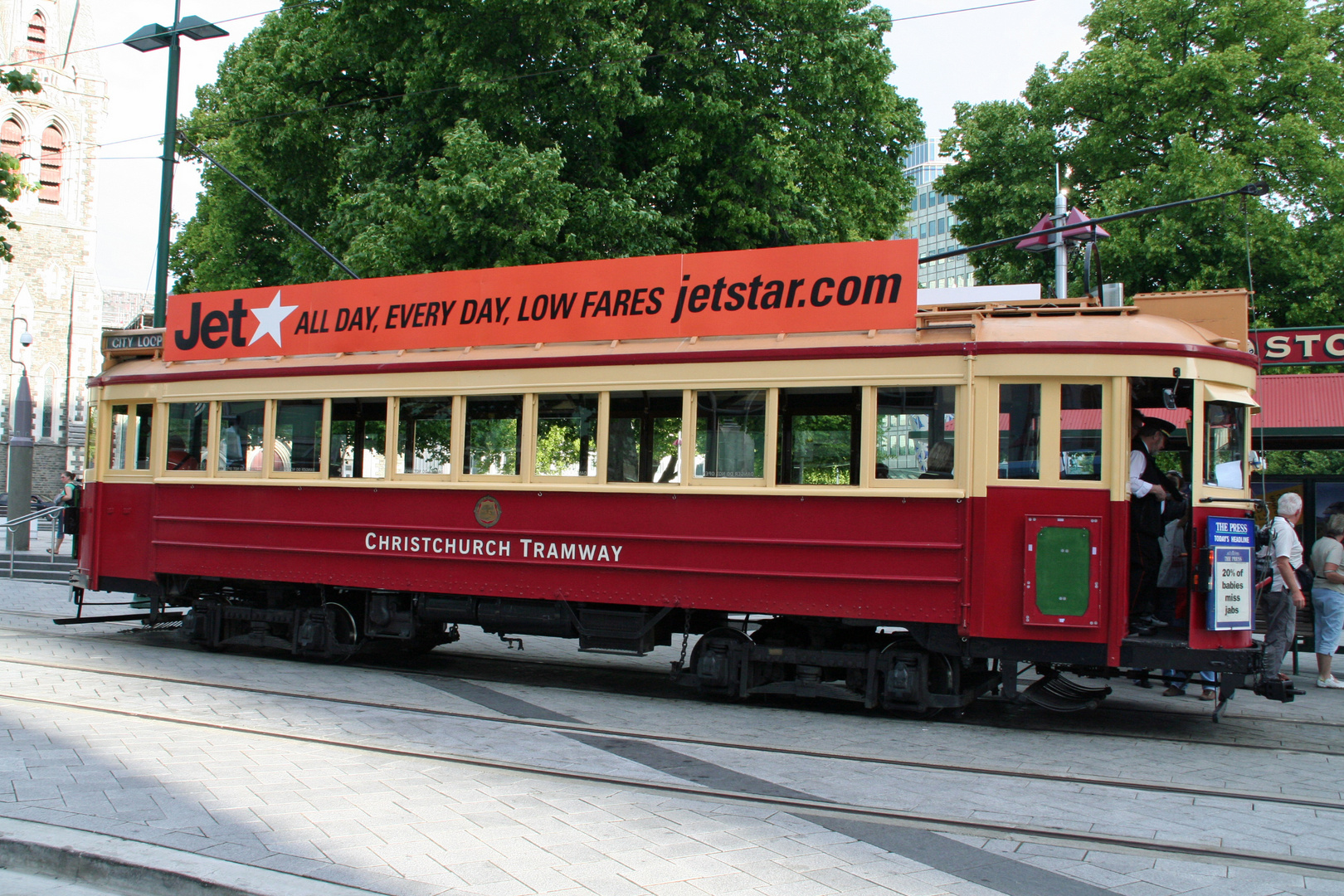 Christchurch / Neuseeland: Straßenbahn / 3