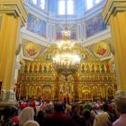 Christi Himmeldfahrt Kathedrale ein russisch orthodoxes Gotteshaus in Almaty Kasachstan