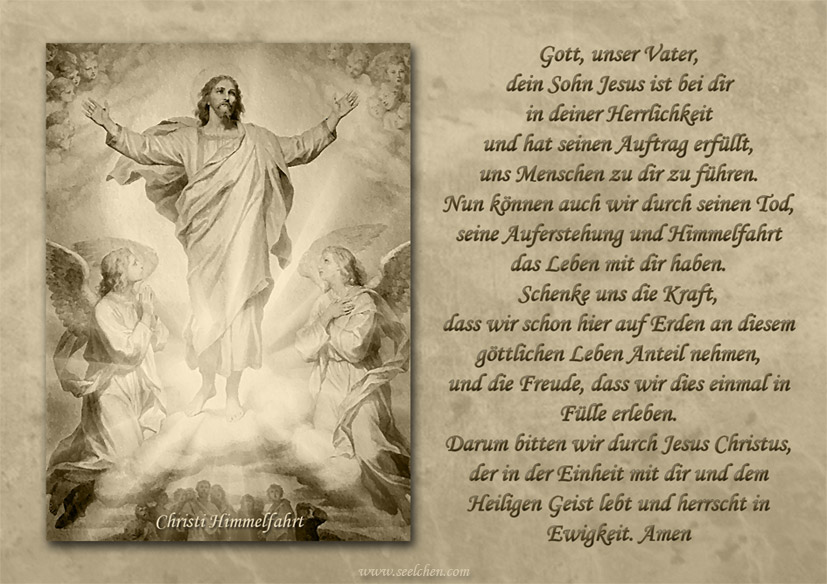 Christi Himmelfahrt Foto & Bild karten und kalender, spruchkarten