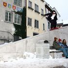 Christian Coray in der Churer Altstadt