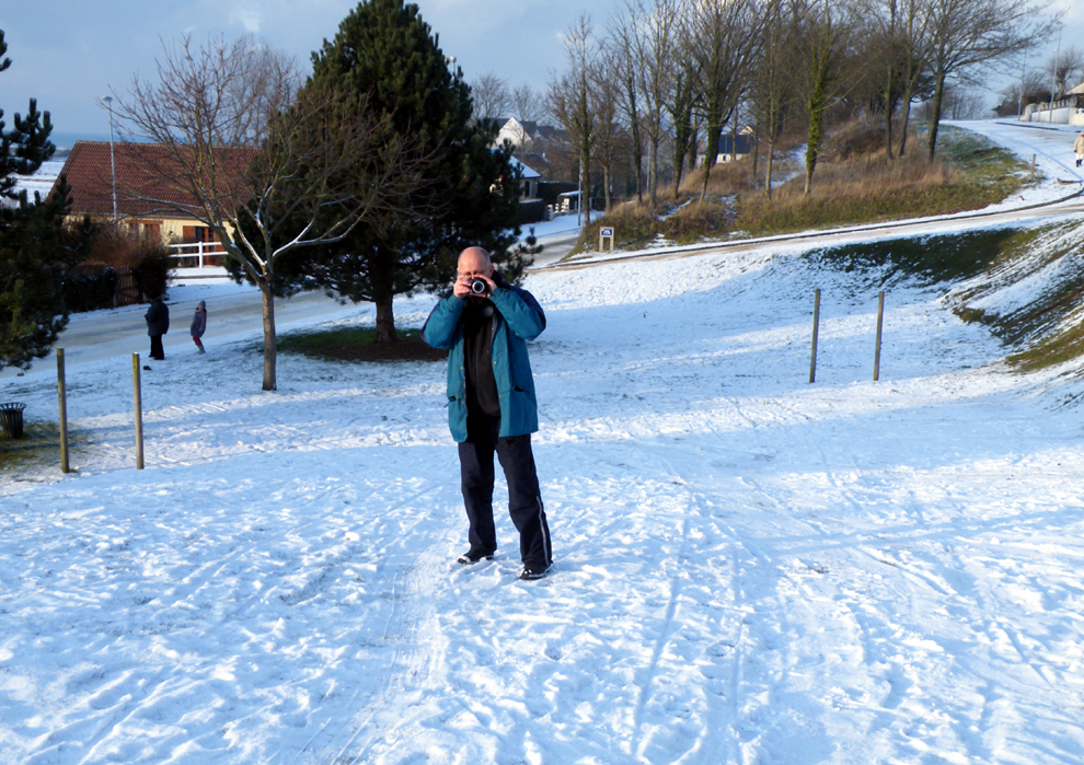 Christian en pleine action