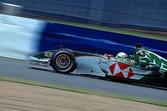 Christian Klien of Jaguar at British GP