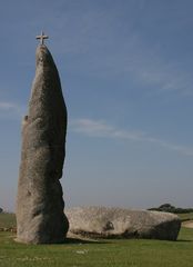 Christianisierter Menhir