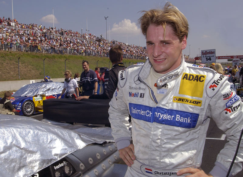 Christijan Albers vor dem Start 2004 im Motopark/Oschersleben