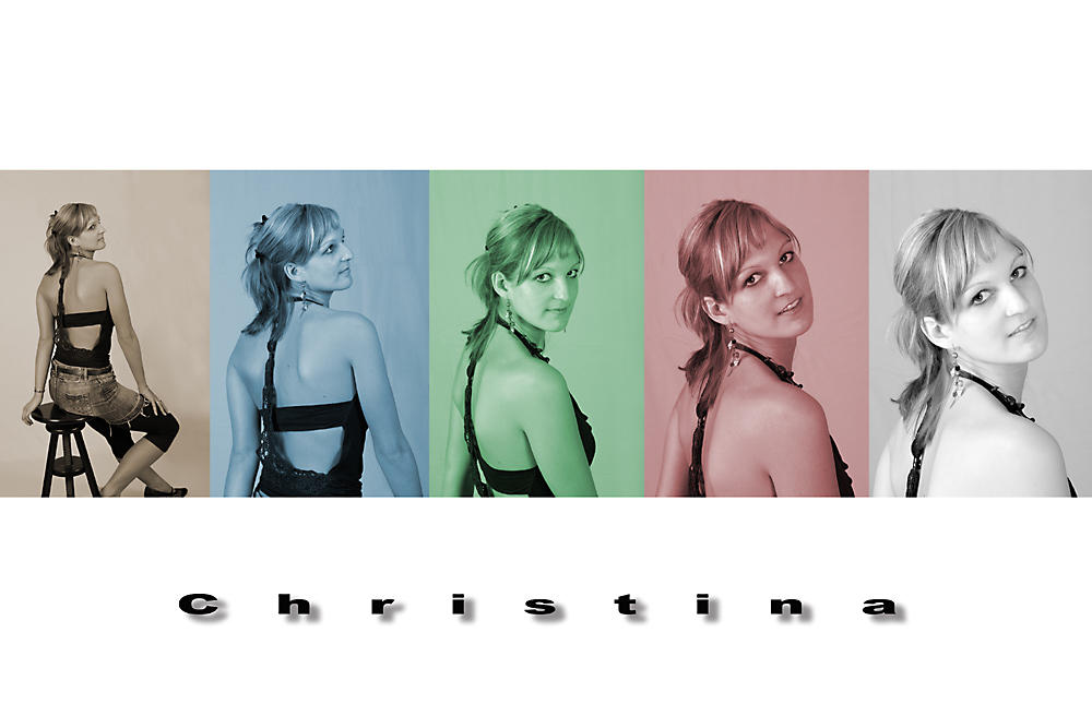 Christina - Collage getont