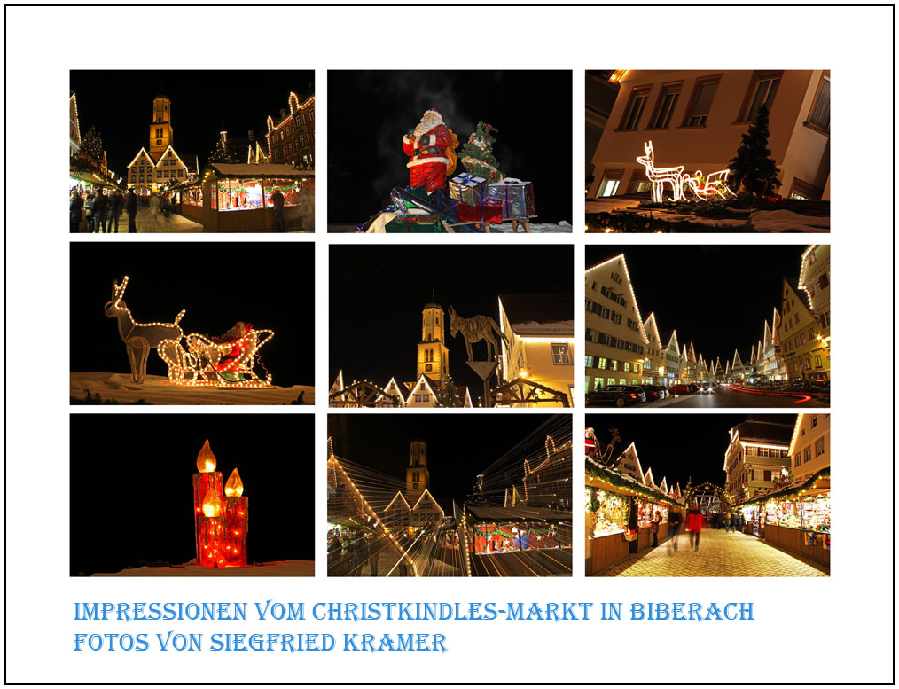 Christkindles-Markt in Biberach a.d. Riss