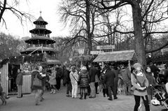 Christkindlmarkt am Chinesischen Turm