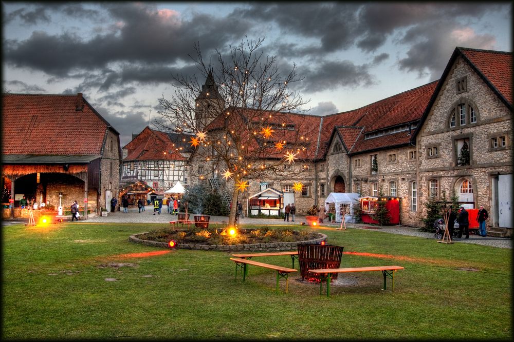 Christkindlmarkt auf Schloss Oelber Foto & Bild deutschland, europe