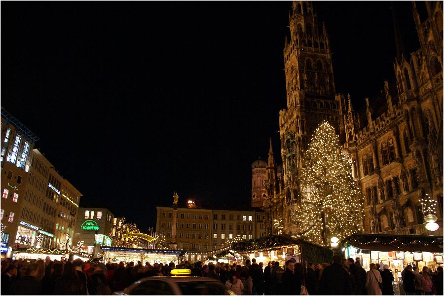 Christkindlmarkt, Marienplatz, München