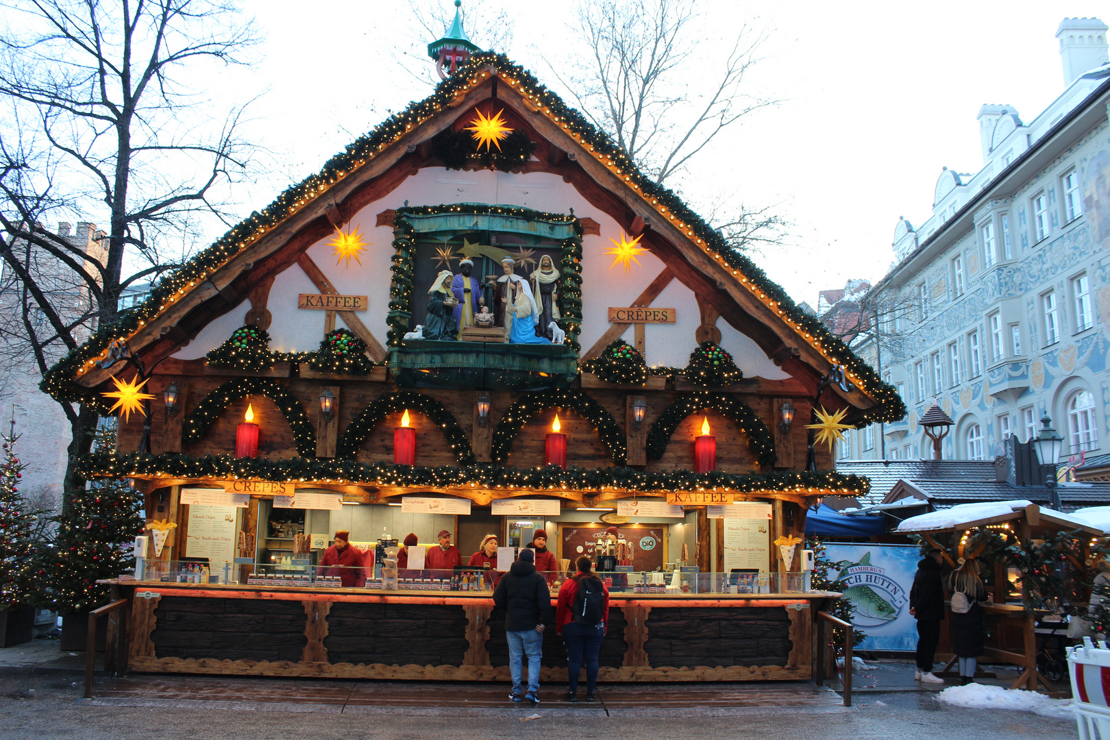 Christkindlmarkt  München  Rindermarkt