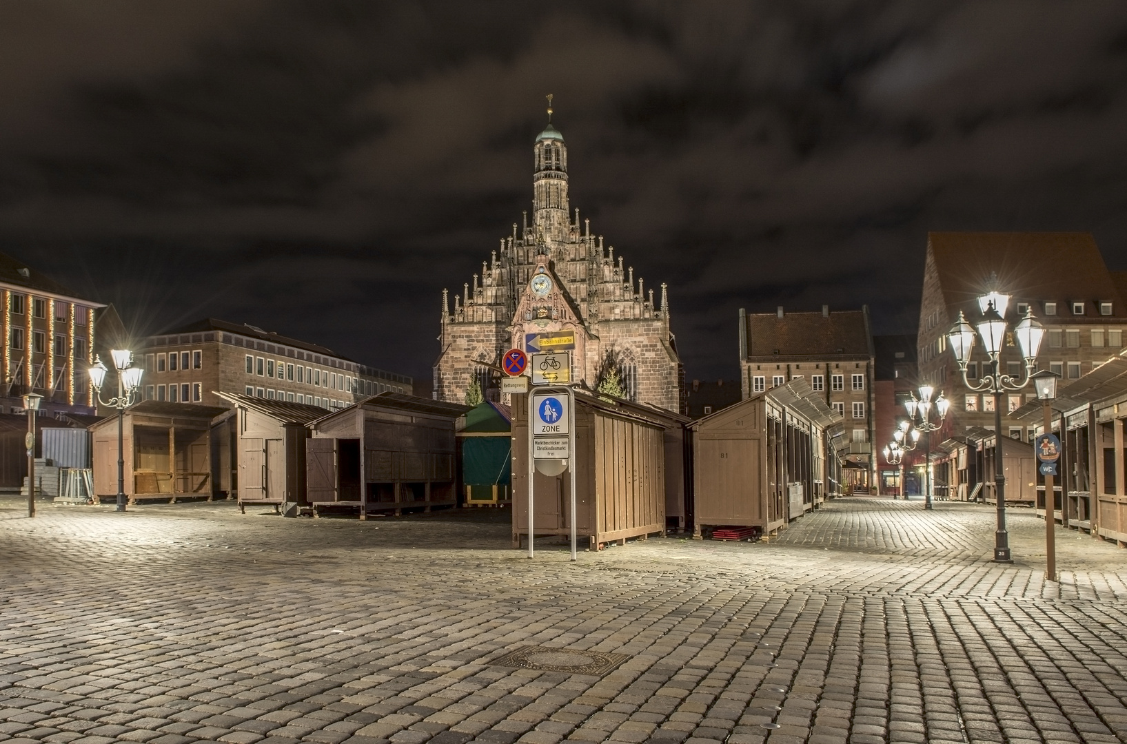 Christkindlmarkt nach dem Fest