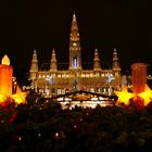 Christkindlmarkt vor Wiener Rathaus