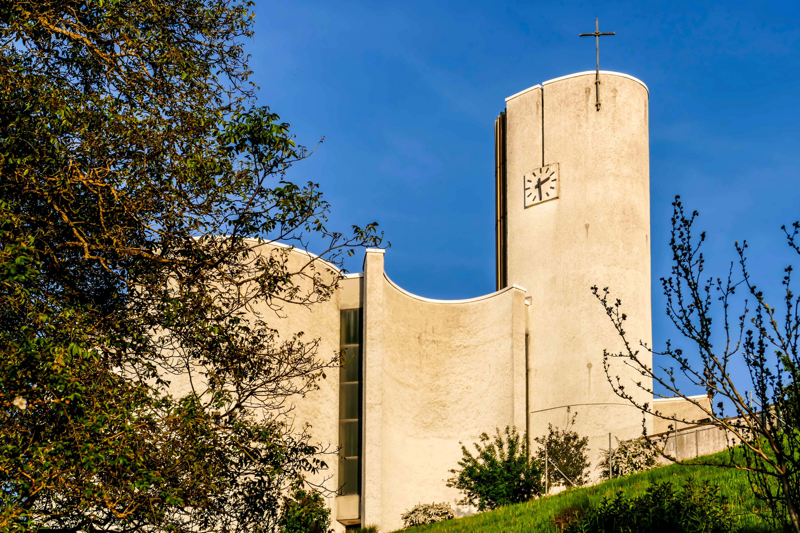 Christkönigskirche in Büchen Staad Schweiz