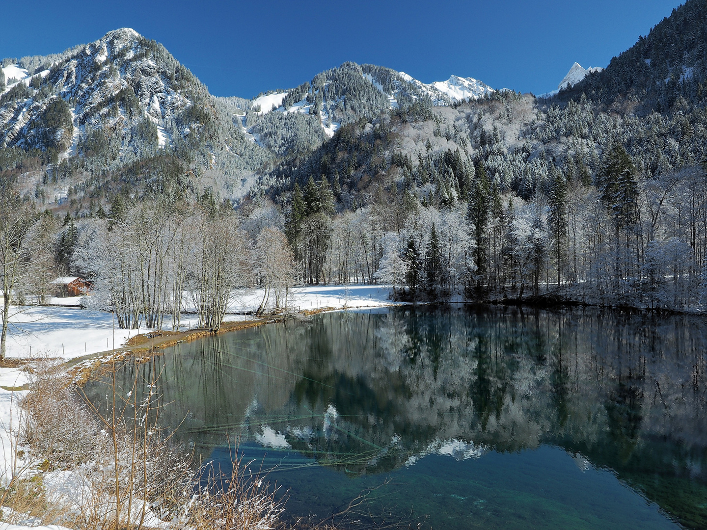 Christlessee im Winter