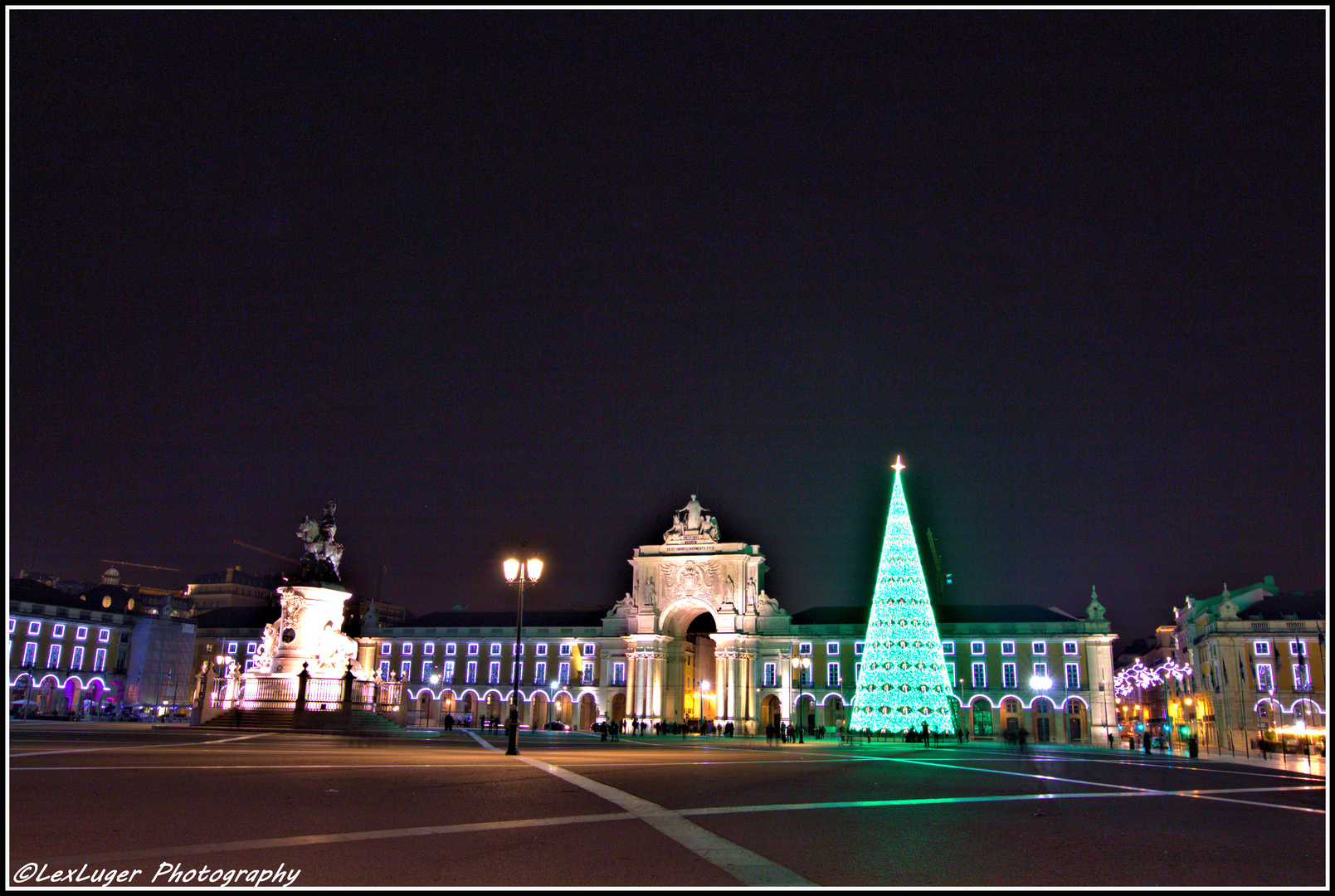 Christmas atmosphere in Lisbon 