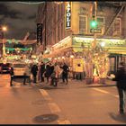 Christmas decoration, Little Italy, New York