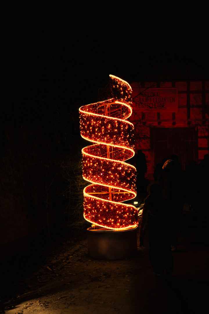 Christmas Garden im Erlebnis-Zoo von Hannover.