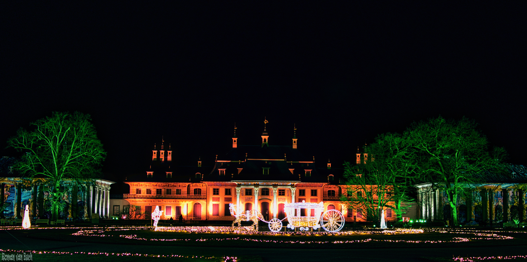ChristmasGarden Schloss Pillnitz Foto & Bild kunstfotografie