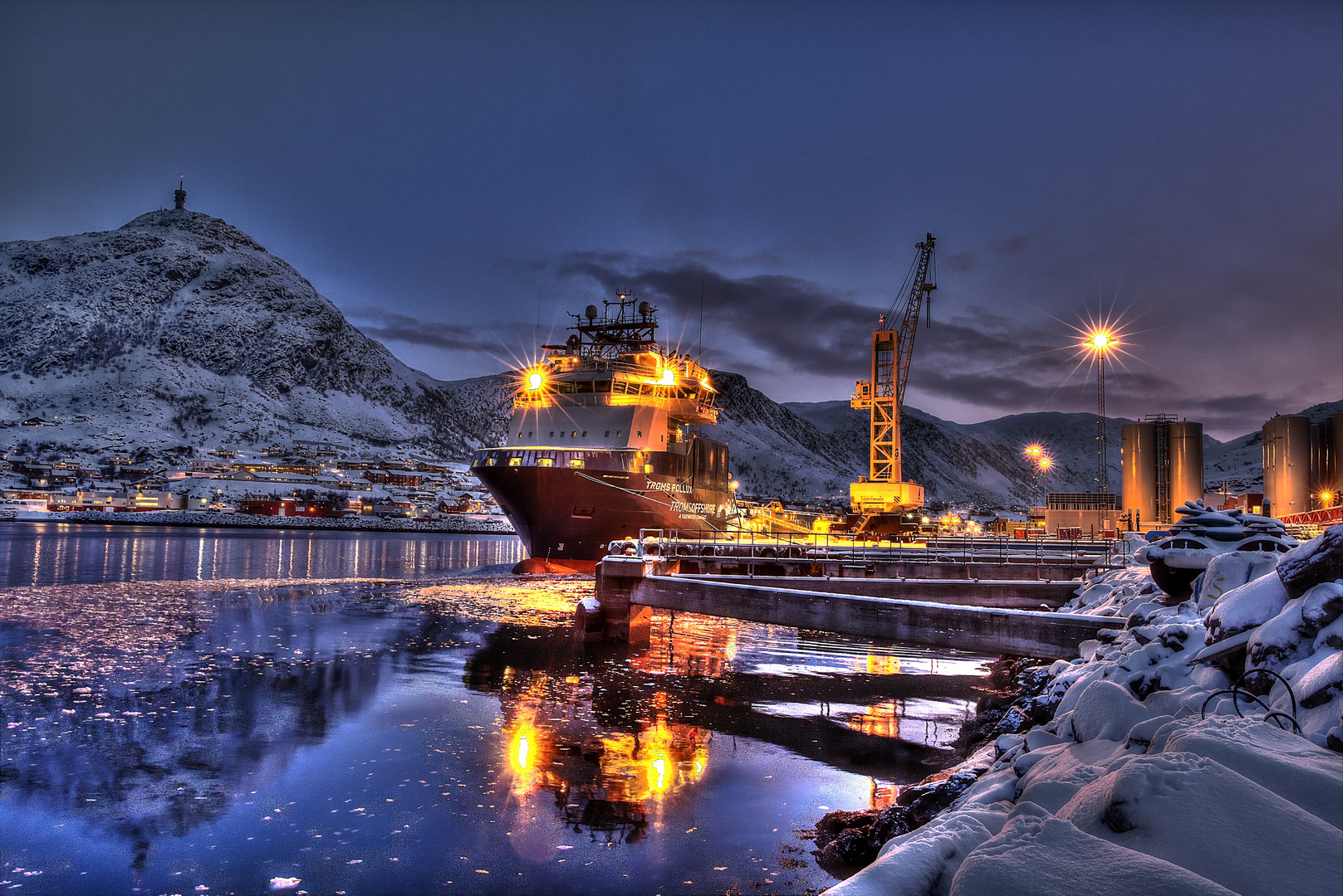 Christmas in the Barent Sea