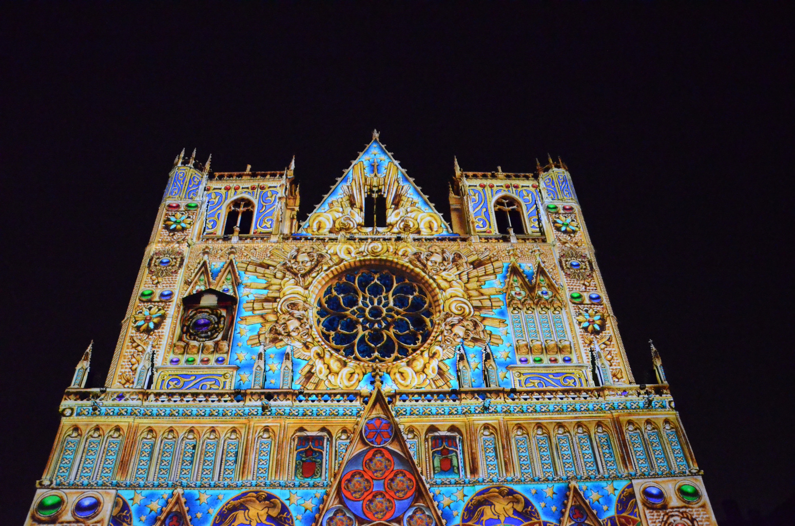 Christmas lights in Lyon 2