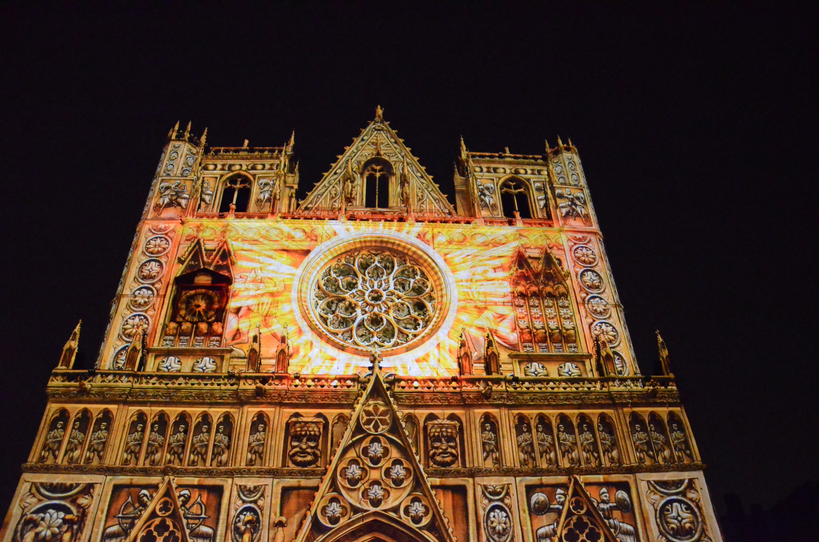 Christmas lights in Lyon