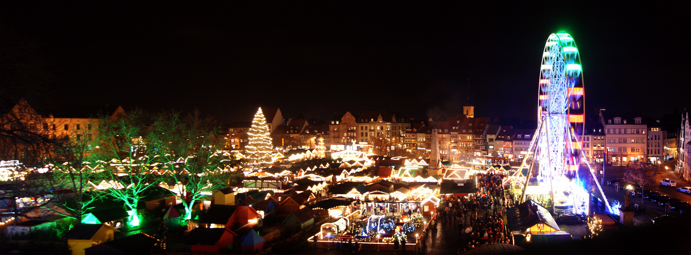 christmas market in erfurt/thuringia