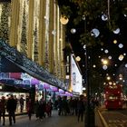 Christmas-Shopping in der Oxfordstreet