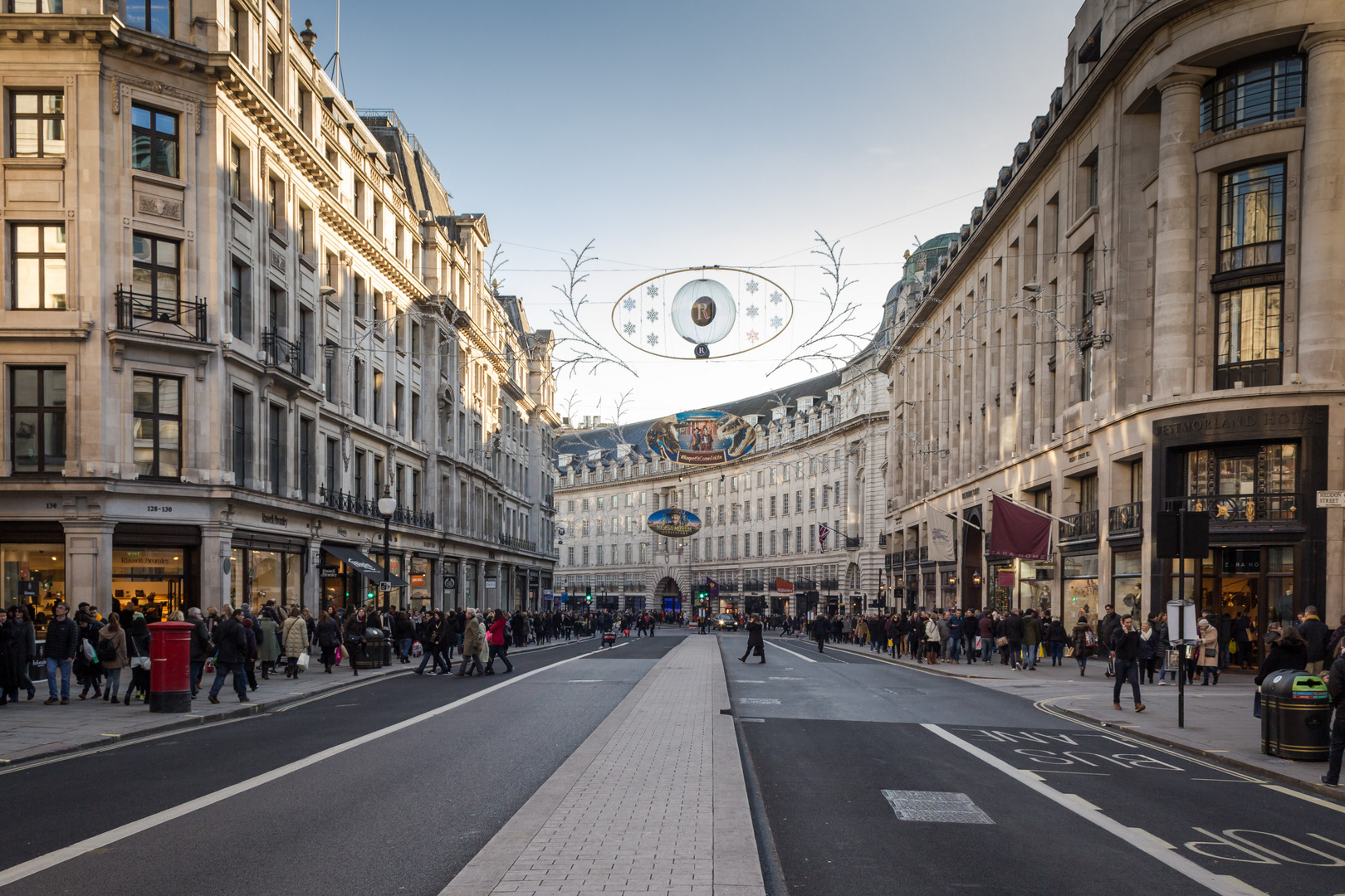 Christmas Shopping in Regent Street