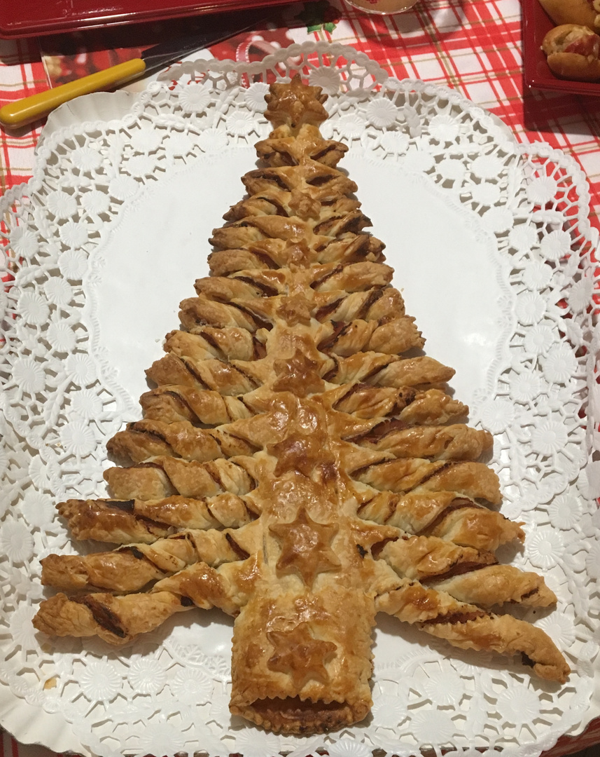 Christmas Tree in Puff Pastry