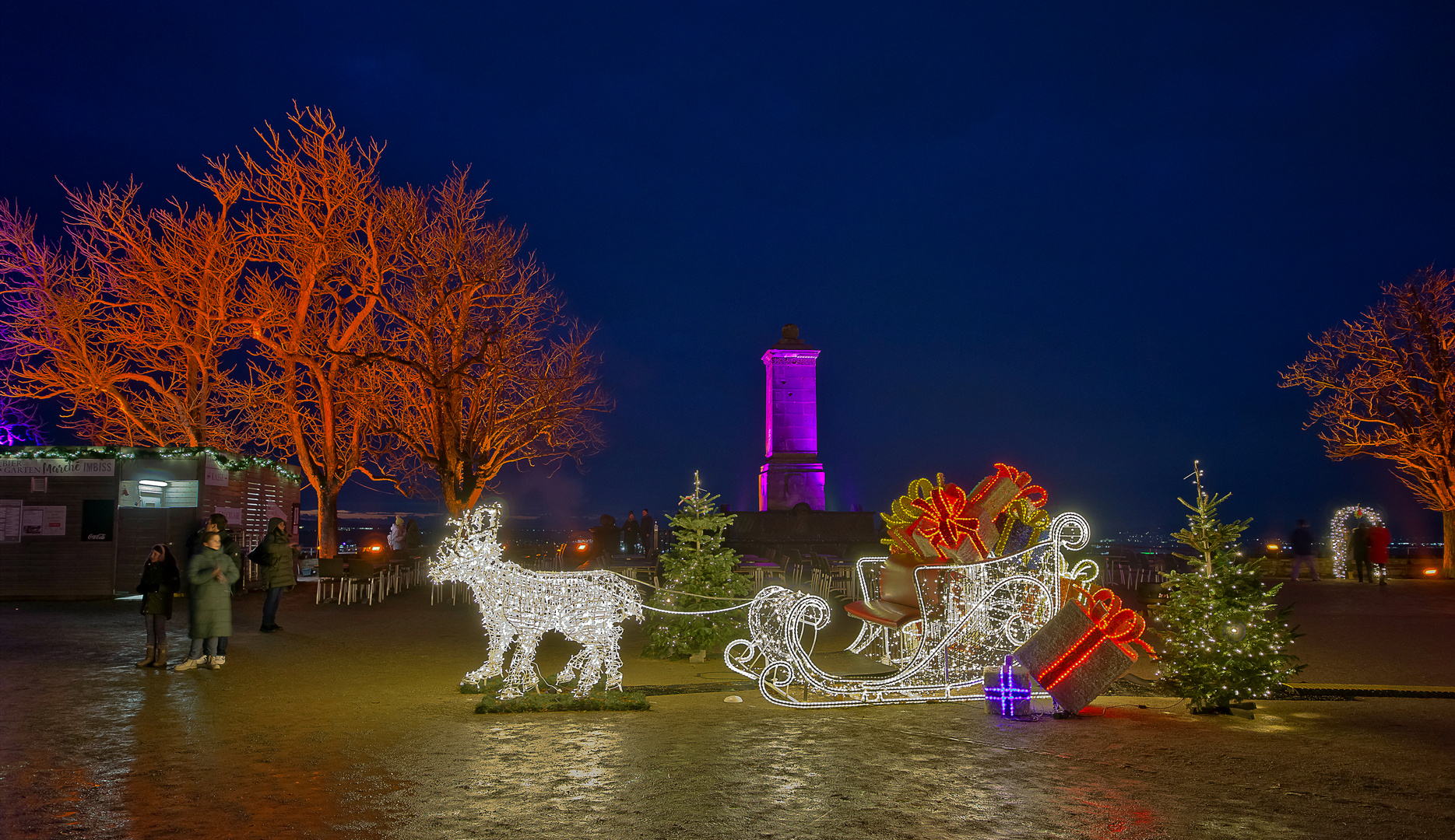 Christmasgarden, auf der Festung Ehrenbreitstein