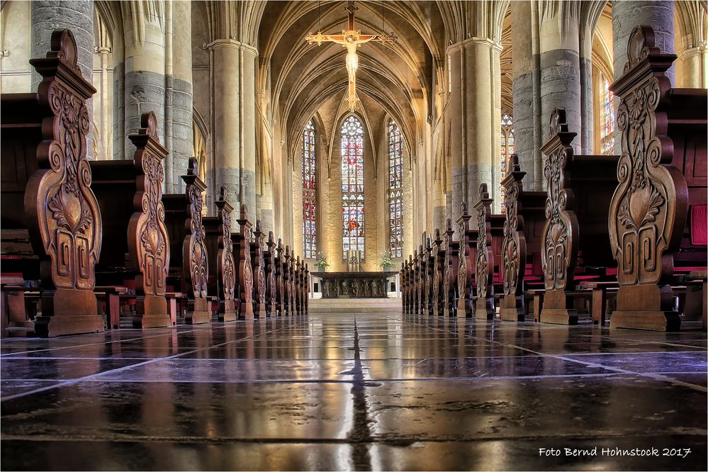 Christoffelkathedraal in Roermond ..