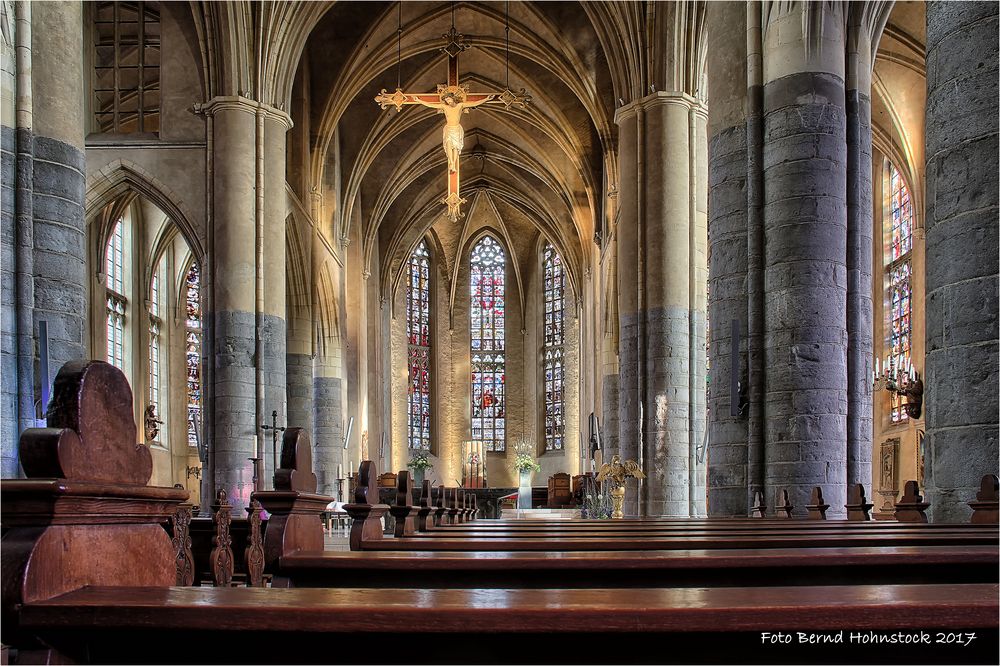 Christoffelkathedraal in Roermond ..