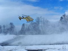 Christoph 1 im Landeanflug