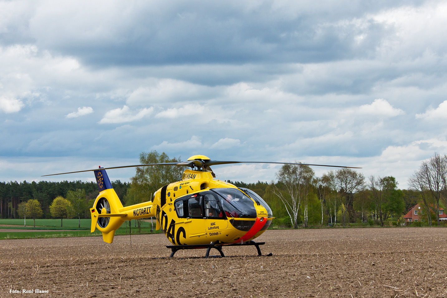 Christoph 19 im Einsatz am 01.05.15 in Rieste