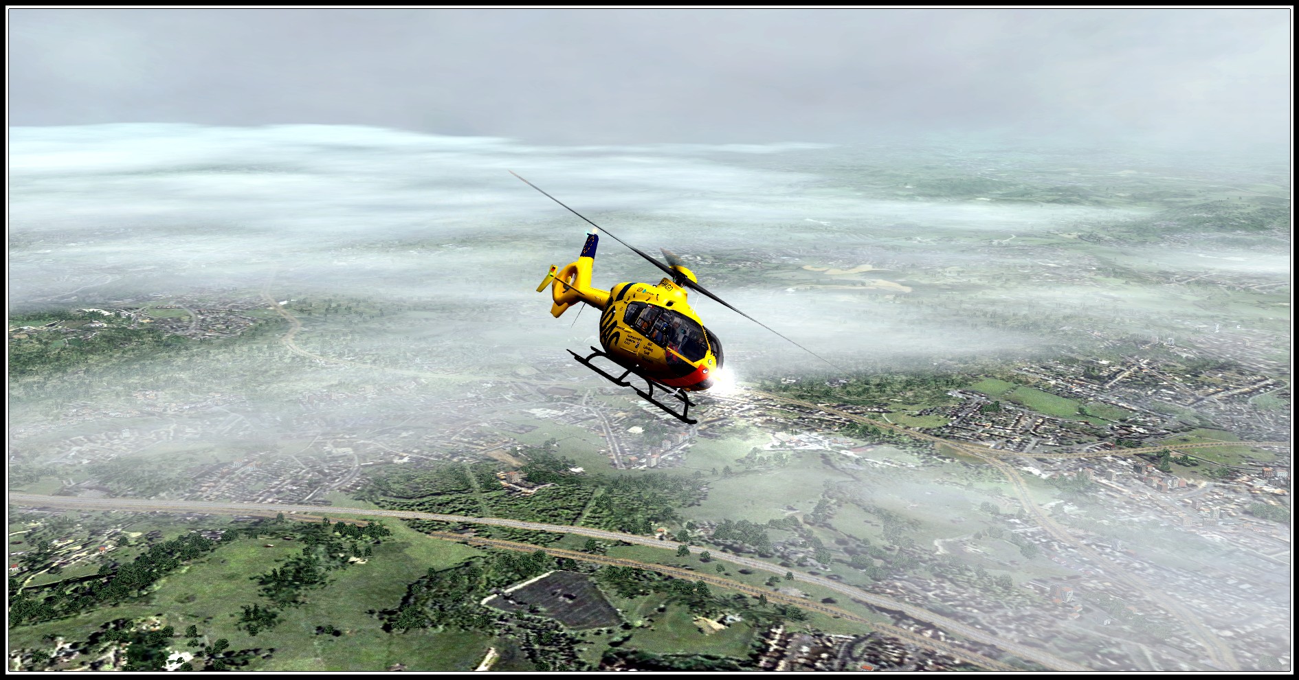 Christoph 23 virtuell Foto & Bild luftfahrt, hubschrauber, verkehr