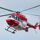 Christoph 43 (D-HNNN) im Landeanflug / Rettungseinsatz