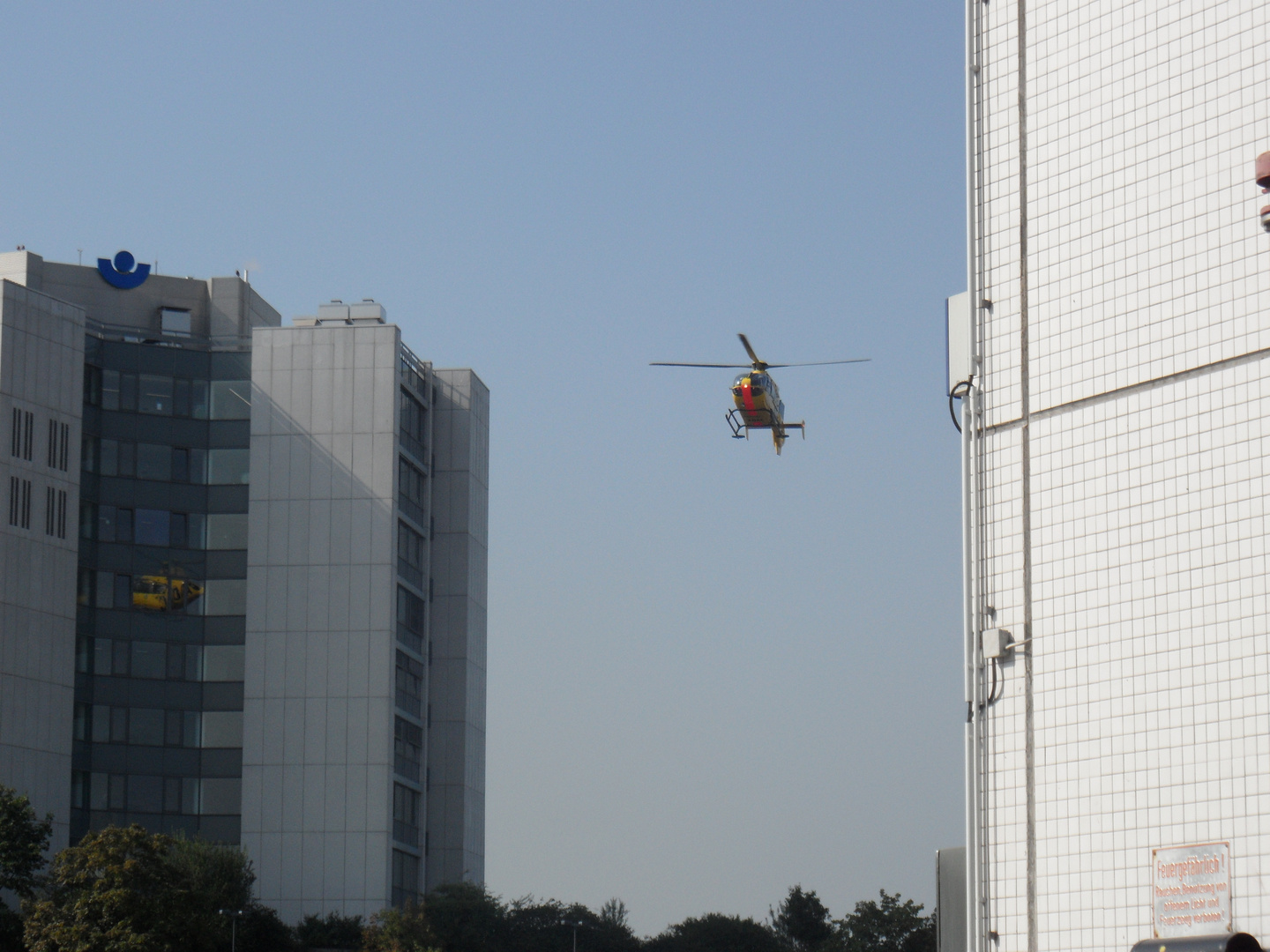 Christoph 5 - Rettungshelicopter an der BGU Ludwigshafen II