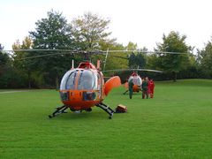 Christoph 7 und Christoph 2 am Klinikum Fulda